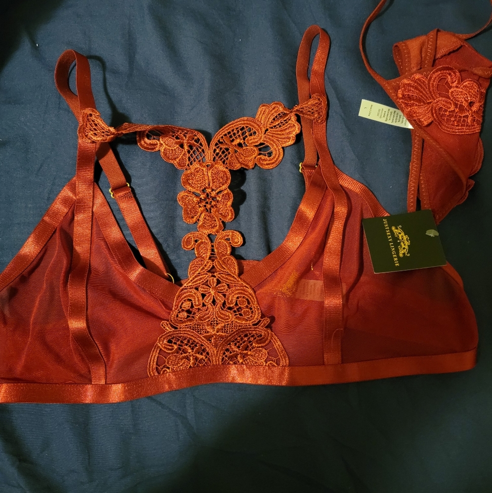 Bralette and panty set